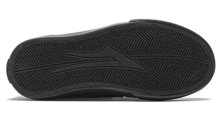 Lakai - Kids Griffin Velcro Shoes | Black Black - Image 4