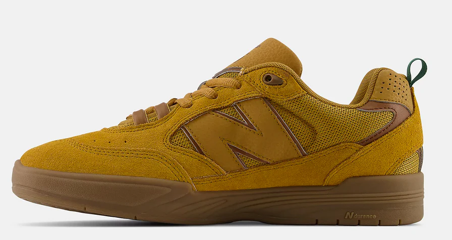 New Balance - Numeric Tiago Lemos 808 Shoes | Wheat Gum - Image 3