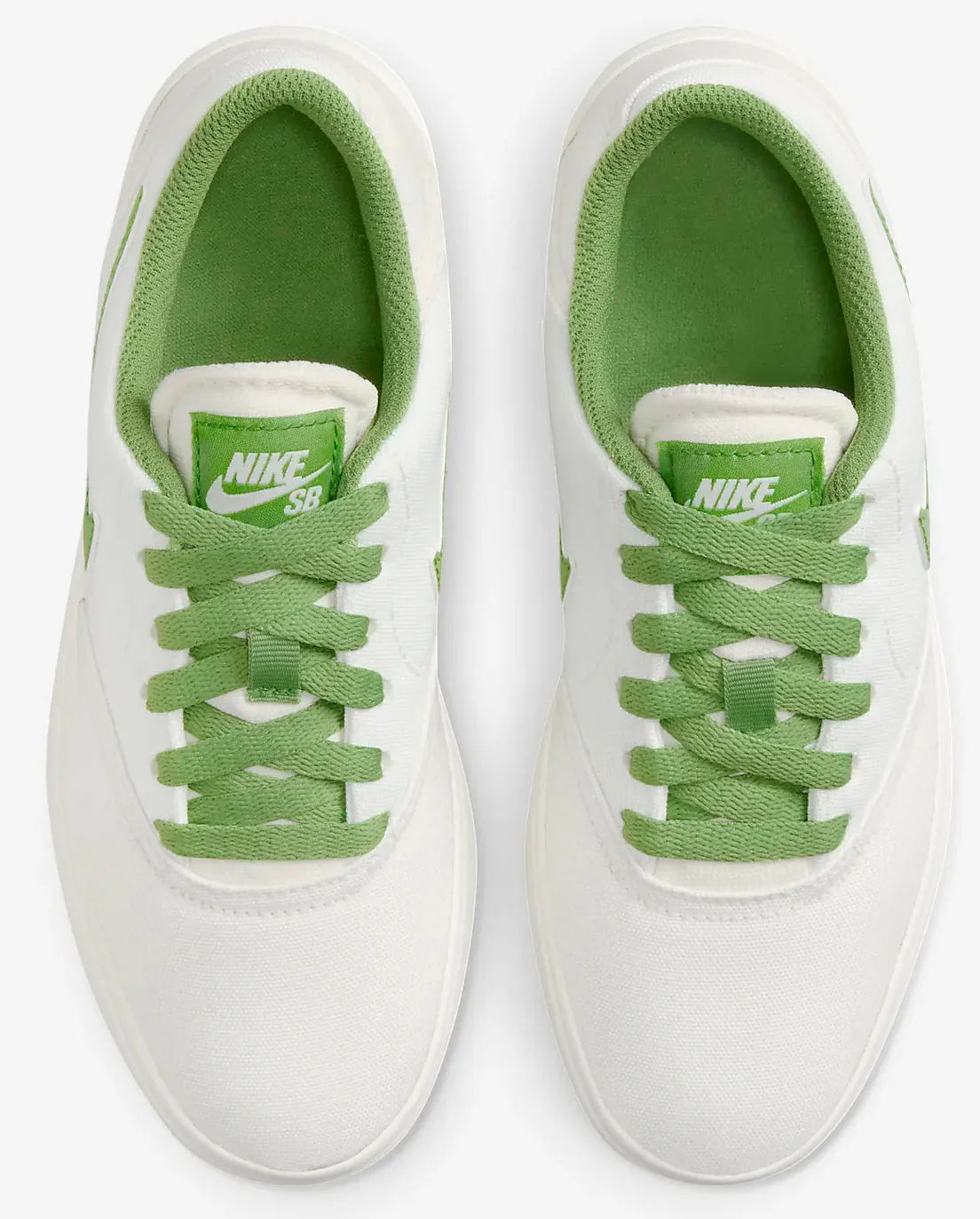 Nike SB - Kids Check Canvas GS Shoes | Phantom Chlorophyll - Image 4