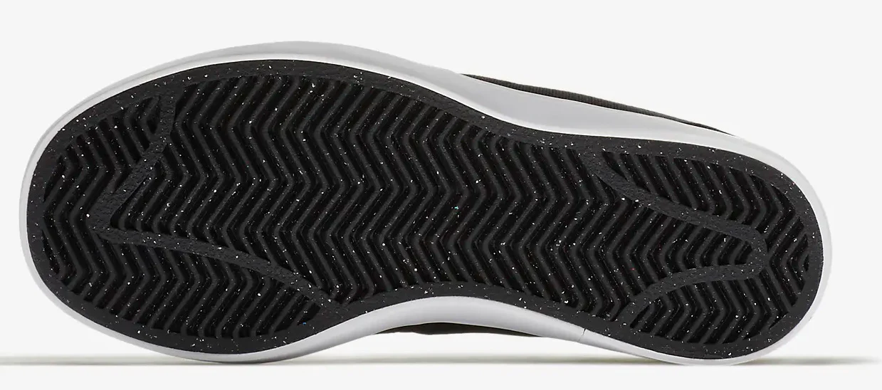 Nike SB - Kids Check Canvas PS Shoes | Black White - Image 4