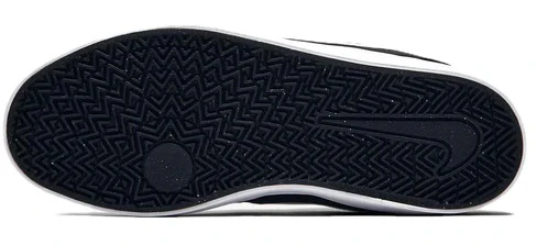 Nike SB - Kids Check Canvas GS Shoes | Black White - Image 5