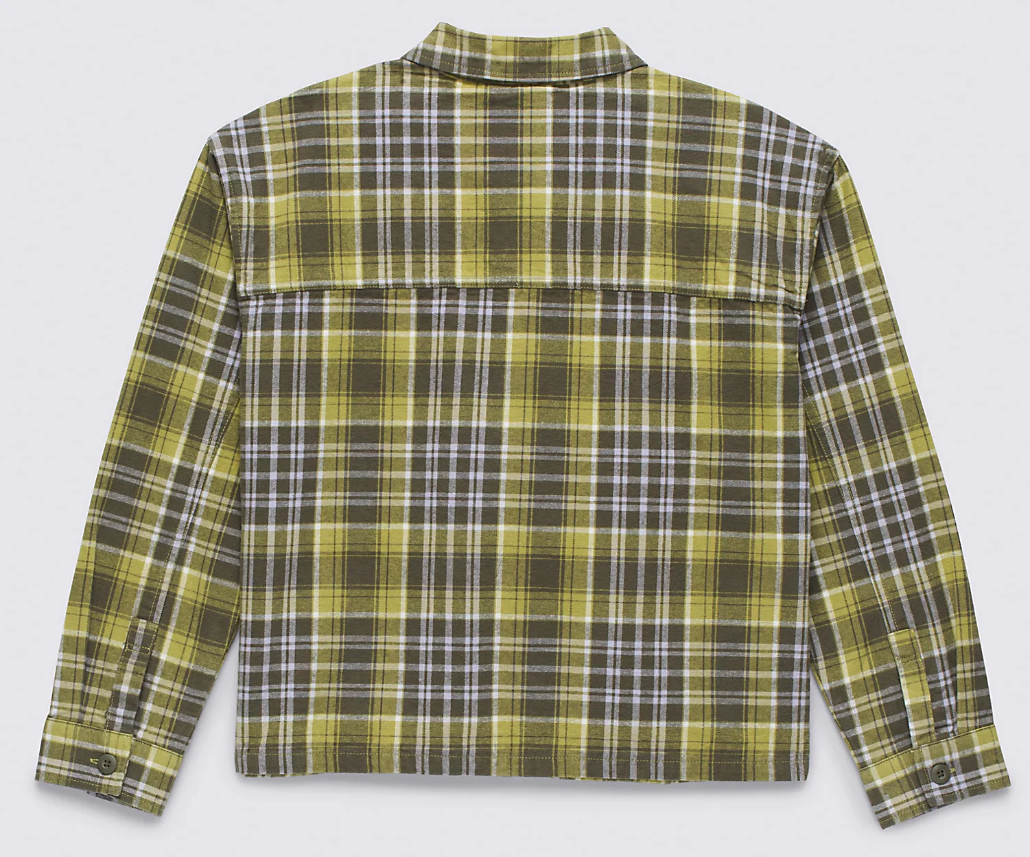 Vans - Roadside L/S Flannel Shacket | Grape Leaf - Image 3
