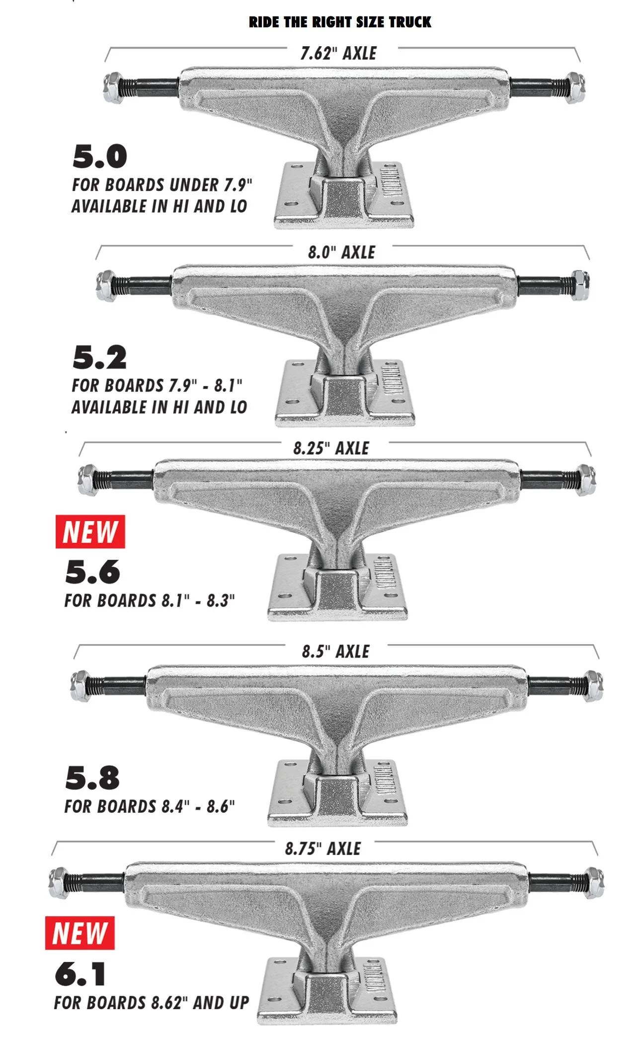 Venture - Touzery V-Lights 5.2 Hi 8" Trucks (Set of 2) - Image 3